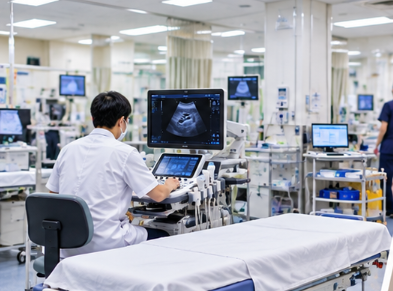 腹部エコー経験を活かせる病院・健診センター・クリニックの検査環境
